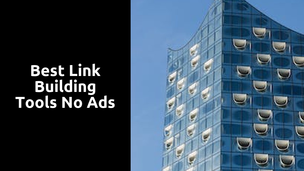 best link building tools no ads