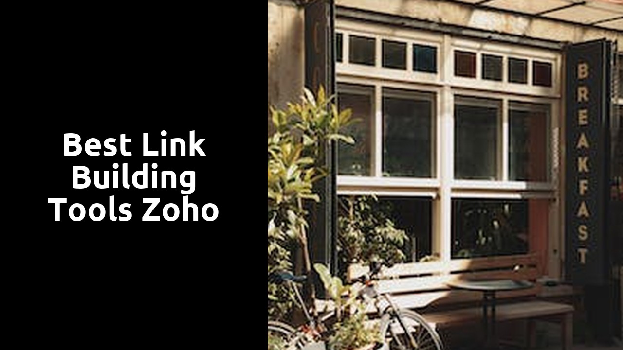 best link building tools zoho