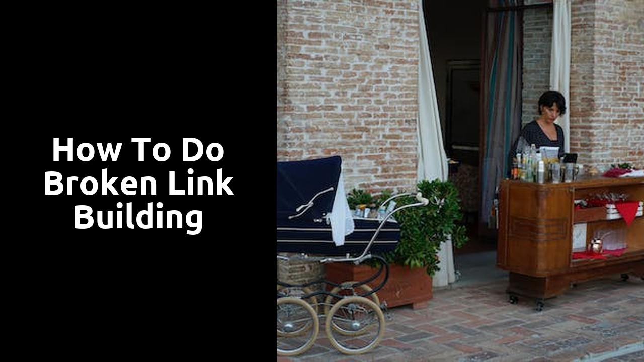 how to do broken link building
