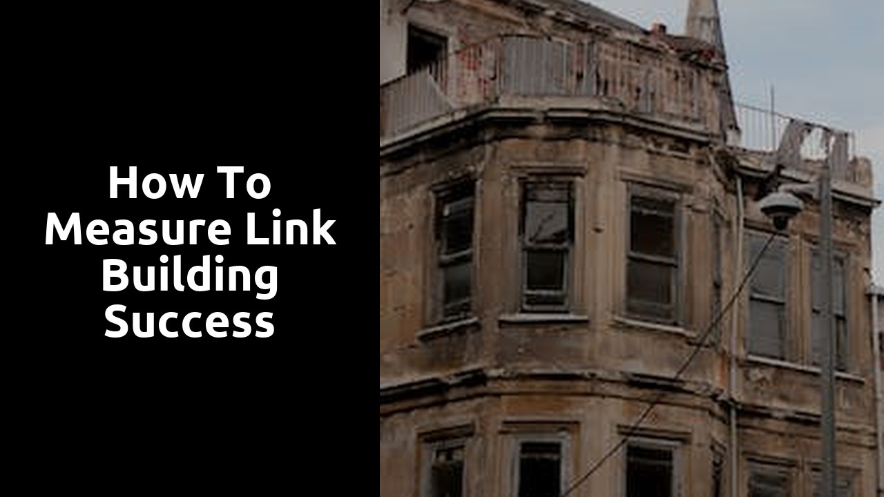 how to measure link building success