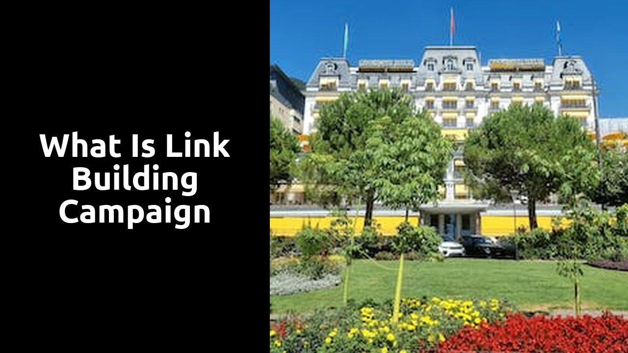 what is link building campaign