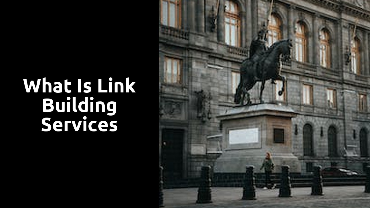 what is link building services