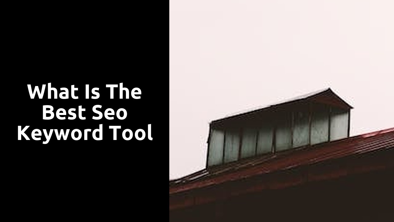 what is the best seo keyword tool