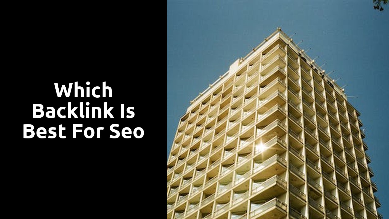 which backlink is best for seo